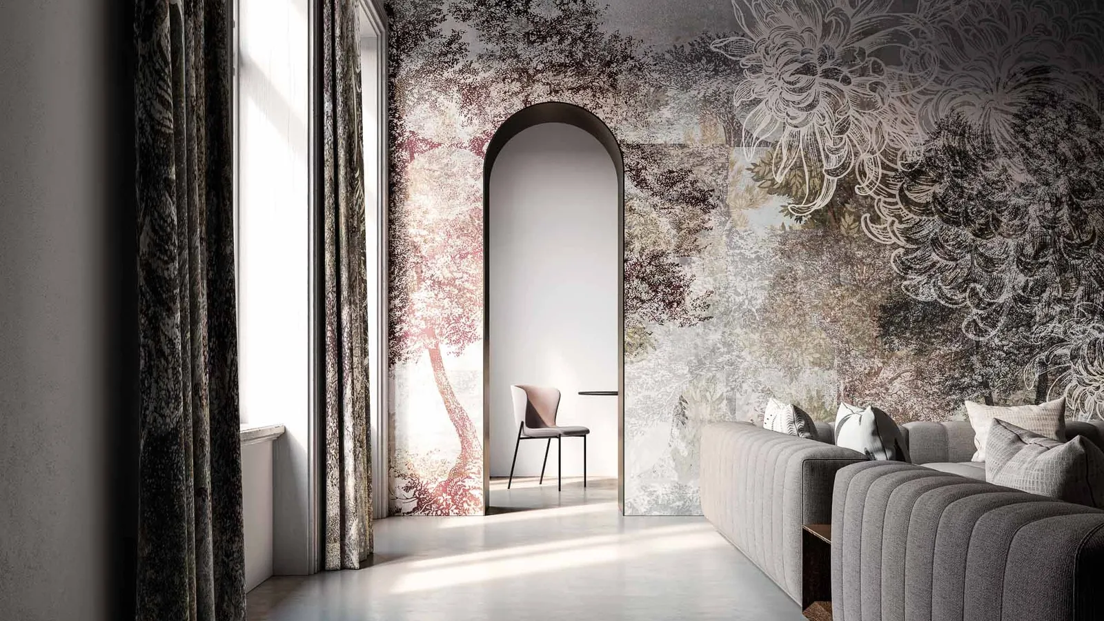 Carta da parati Grenoble di Instabilelab