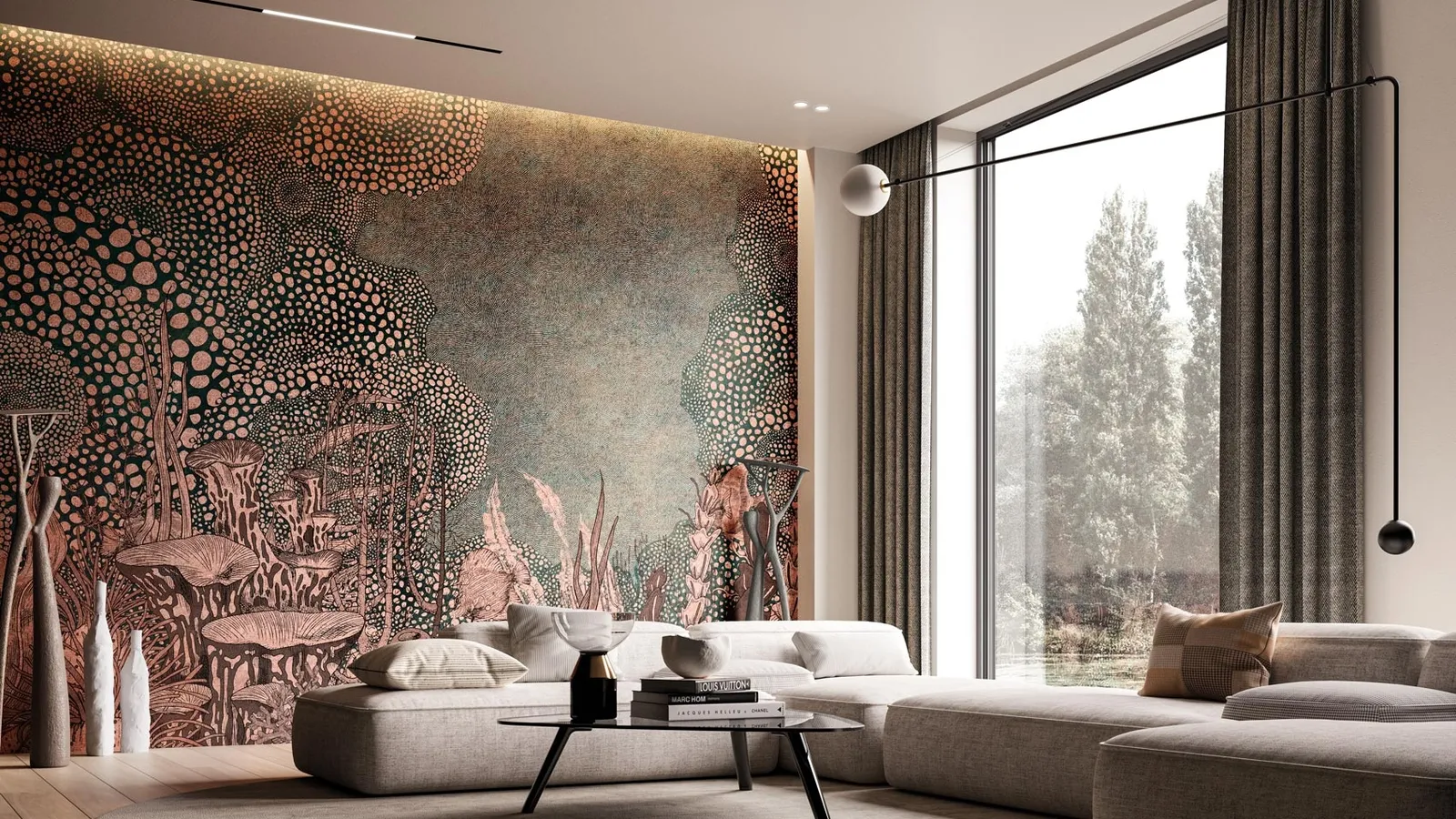 Carta da parati Marigold di Instabilelab