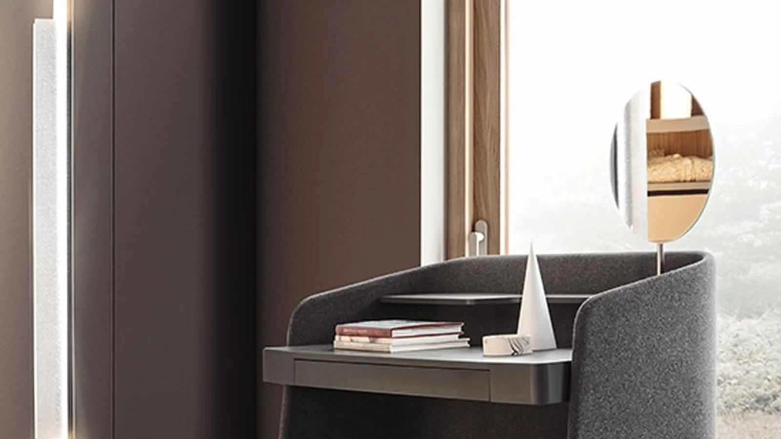 Scrittoio di design Chloè Vanity di Pianca