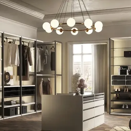 Cabina armadio Antares A124 di Moretti Compact Giorno Notte