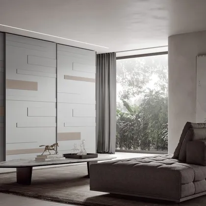 Armadio con ante scorrevoli Segmenta di Veneran