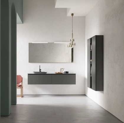 Mobile da Bagno sospeso in nobilitato B-GO BG005 di Compab
