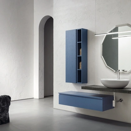 Mobile da Bagno in nobilitato laccato opaco B-GO BG018 di Compab