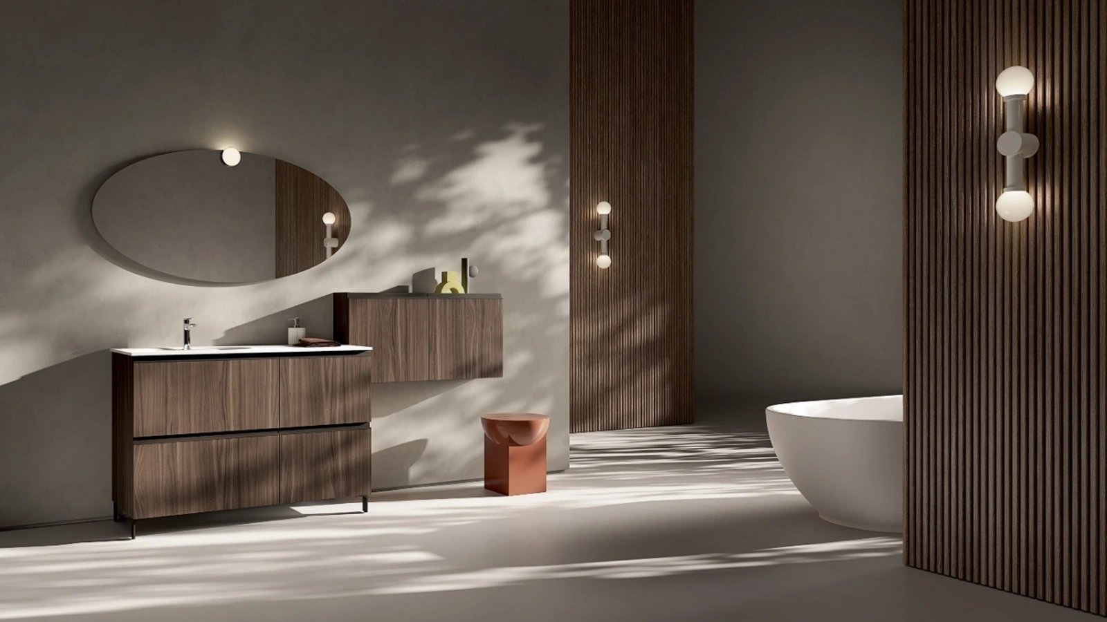 Mobile da Bagno a terra IPE IP12 di Compab