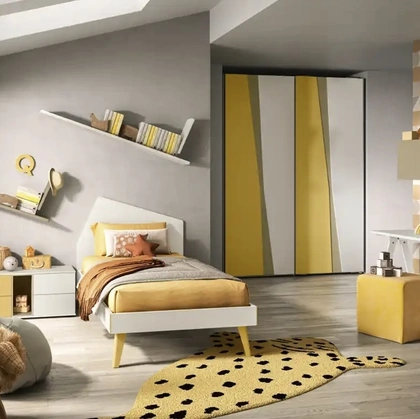 Cameretta componibile K101 di Moretti Compact Camerette