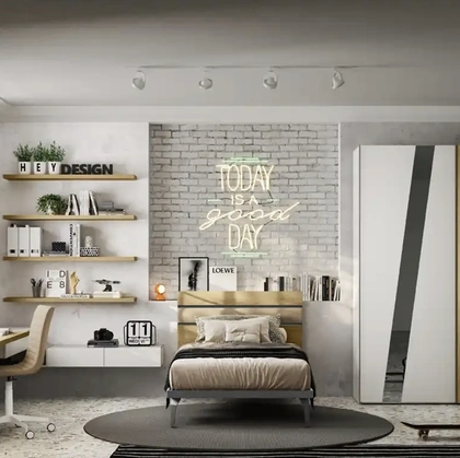 Cameretta componibile Y119 di Moretti Compact Camerette