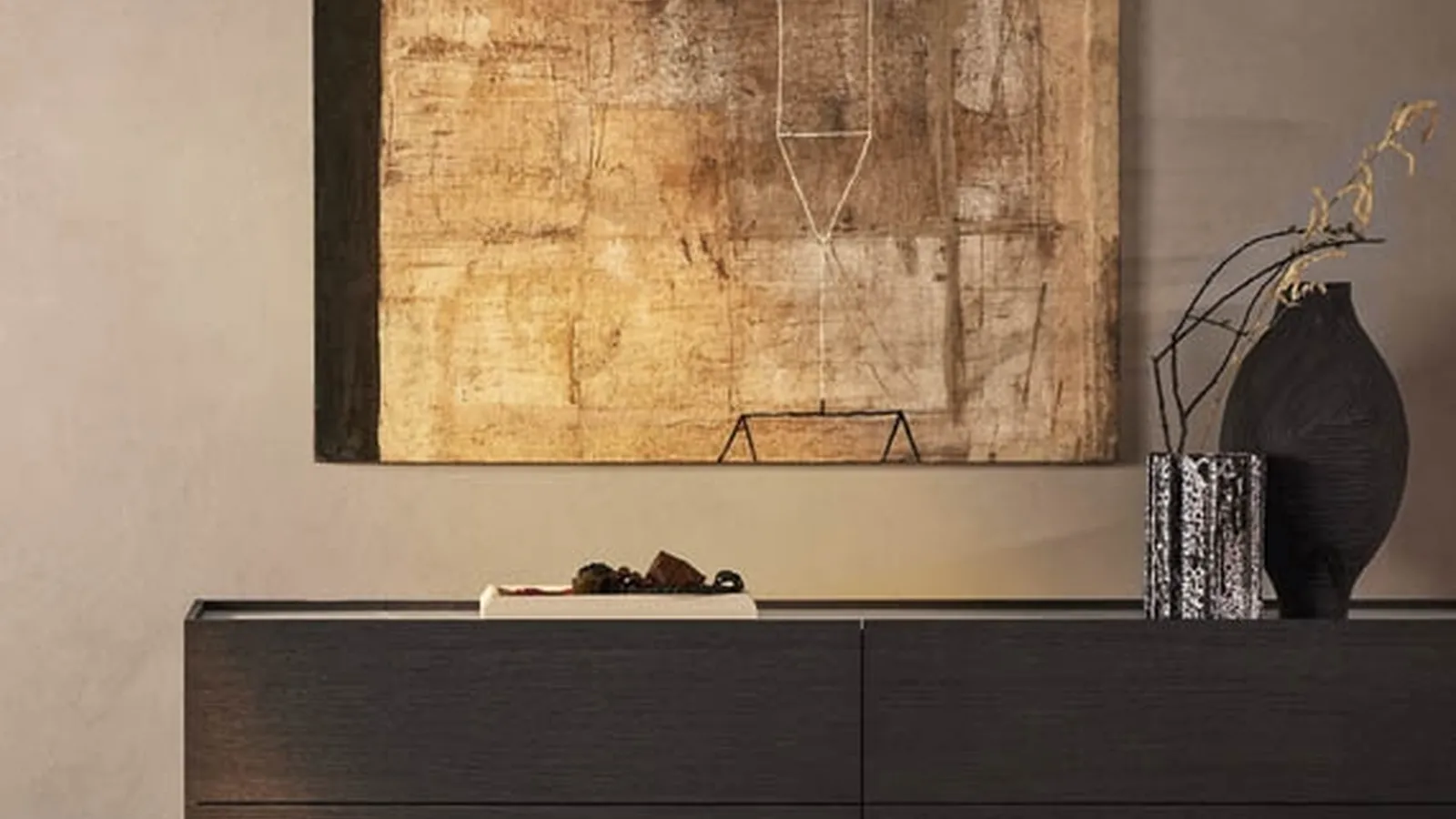 Comò Atlante in legno di Pianca