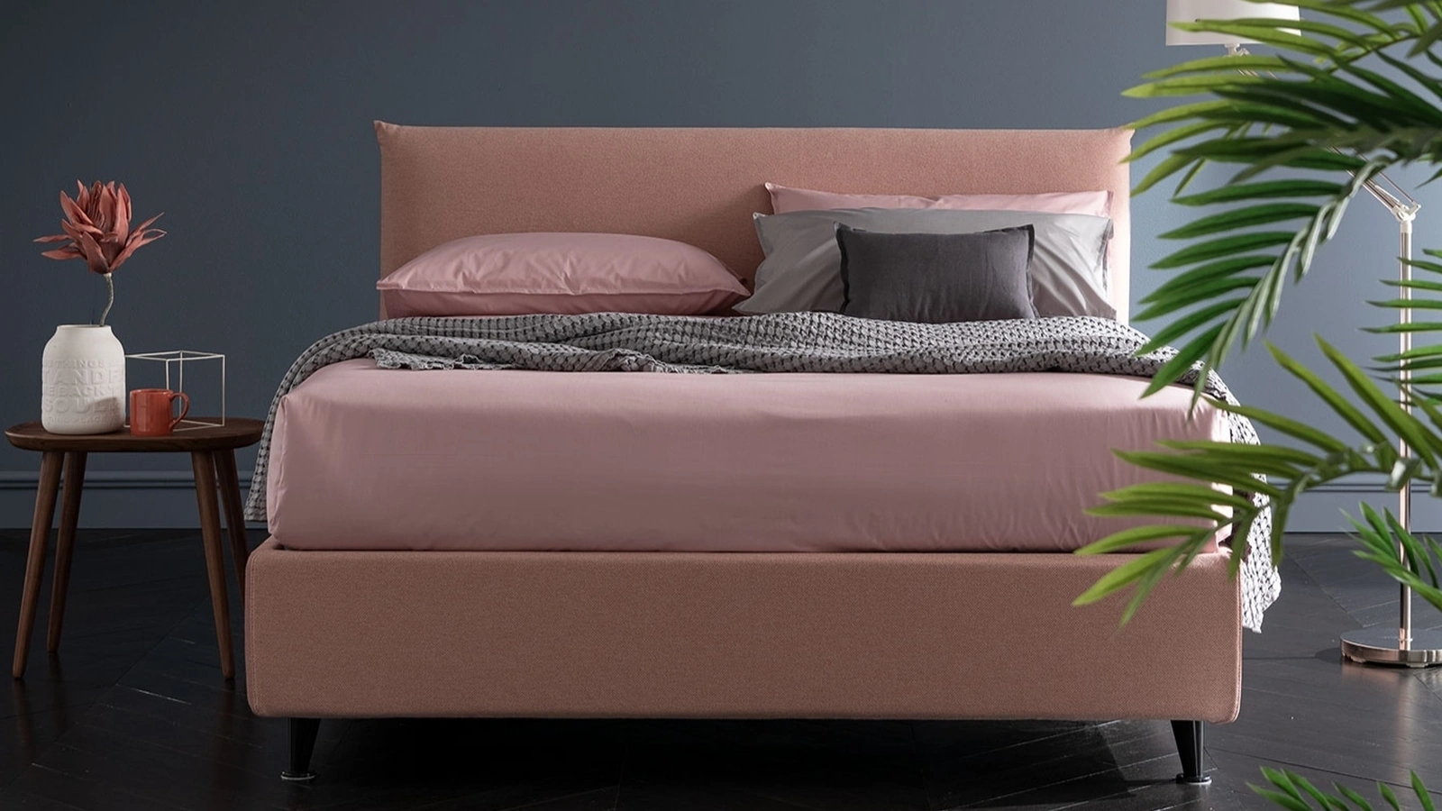 Letto in tessuto Prime Iris di Altrenotti