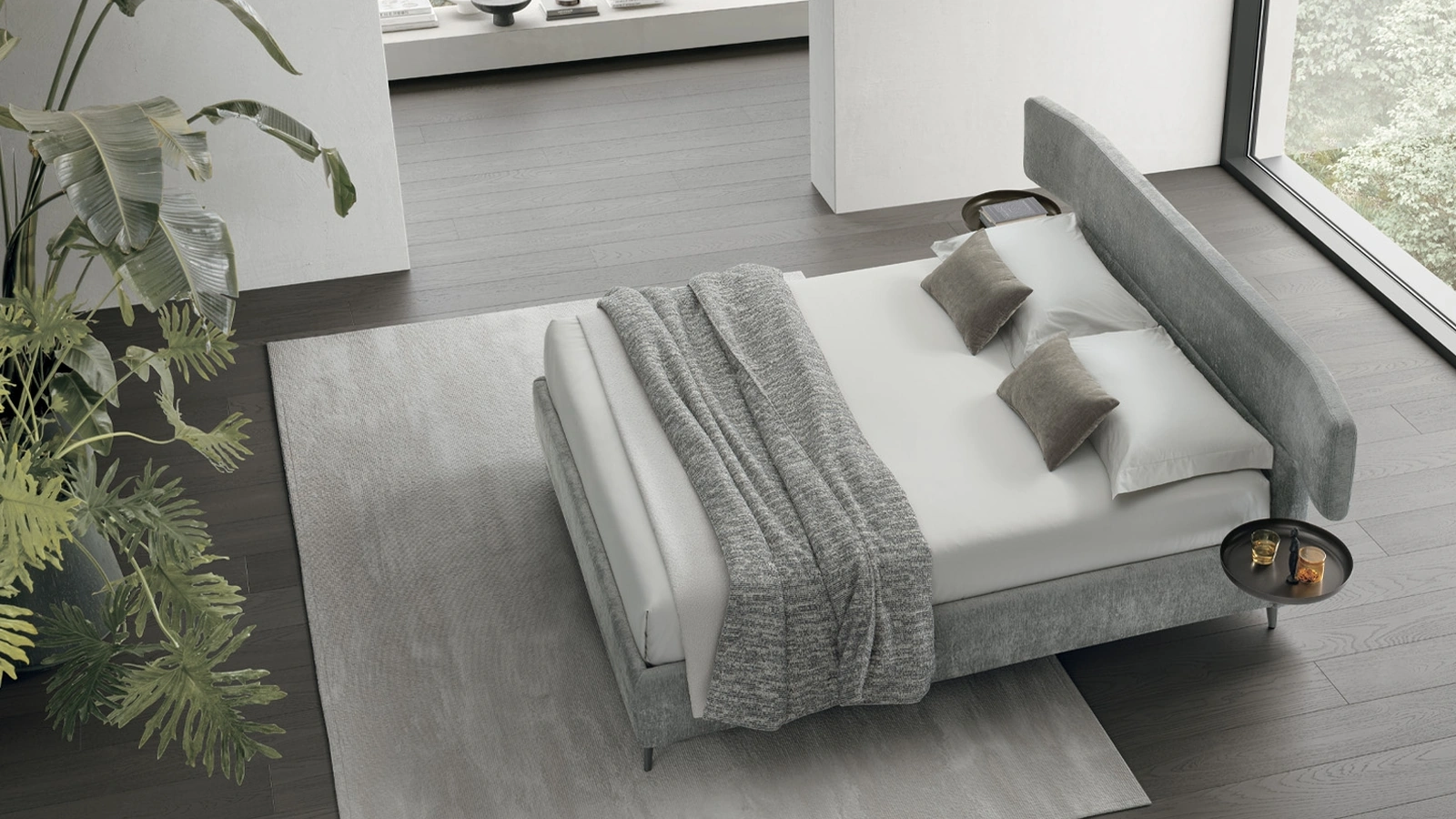 Letto in tessuto Bergè di V&Nice