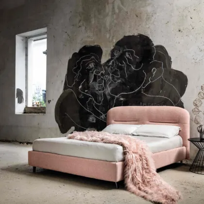 Letto in tessuto Noah di Veneran