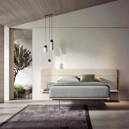 Letto in legno laccato Pinot di Veneran