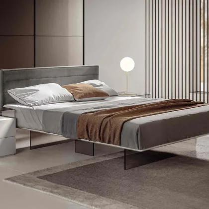 Letto imbottito Slim di Veneran