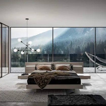 Letto con box contenitore Work di Veneran