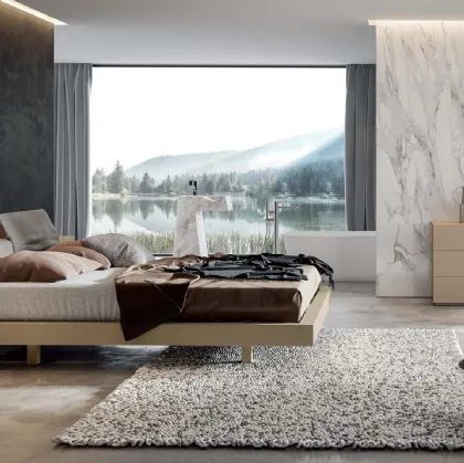 Letto Venus con box contenitore di Veneran