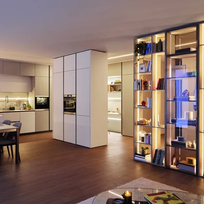 Libreria divisoria Living 07 di Veneta Cucine