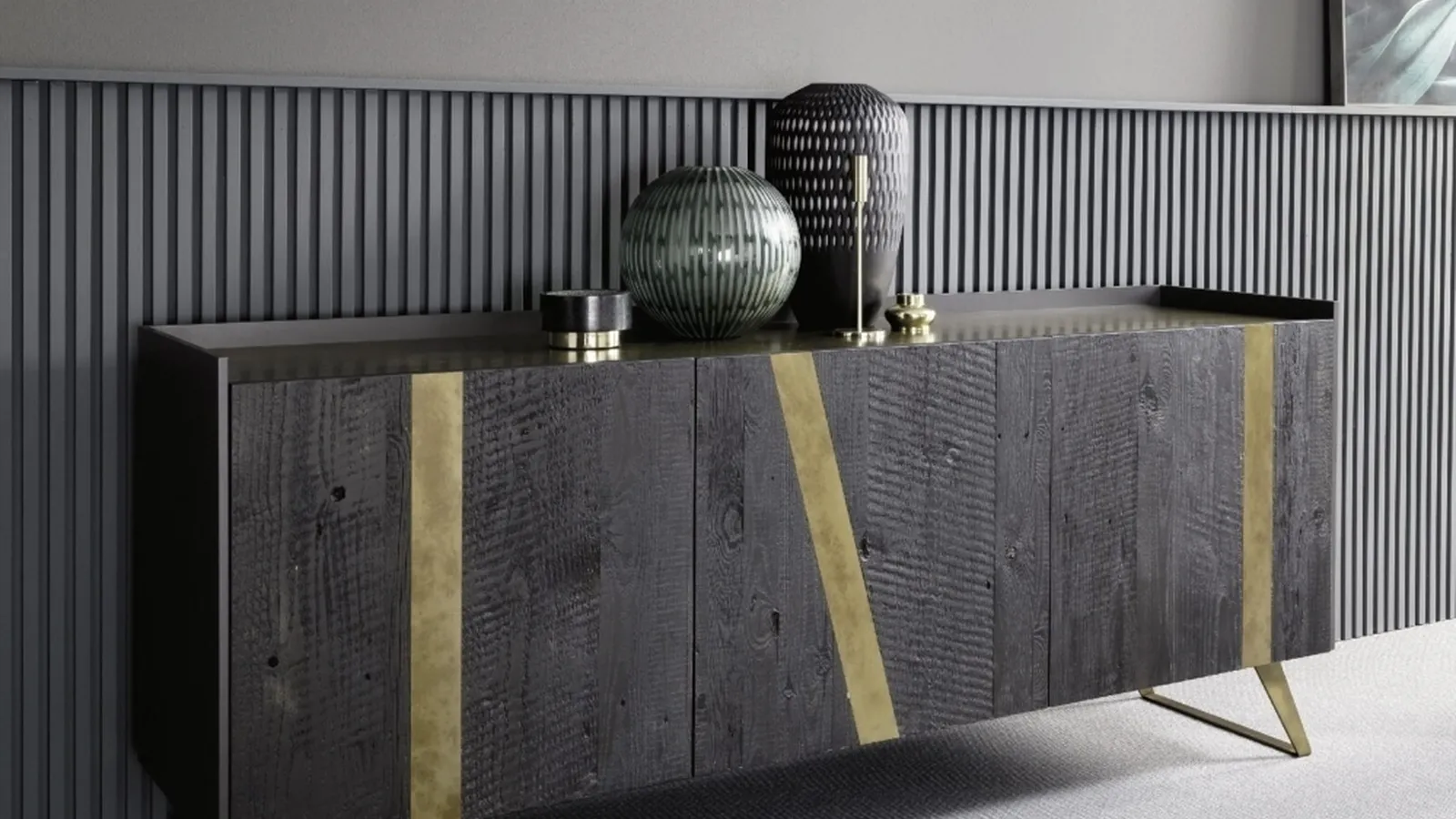 Madia in rovere Elly 3 ante di Alta Corte