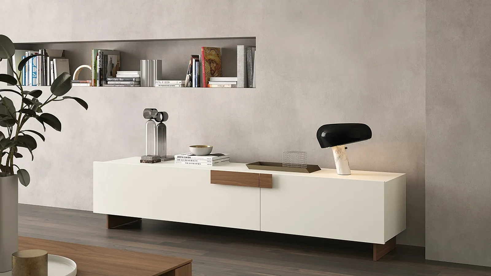 Madia Ginevra in laccato opaco Seta di Pianca