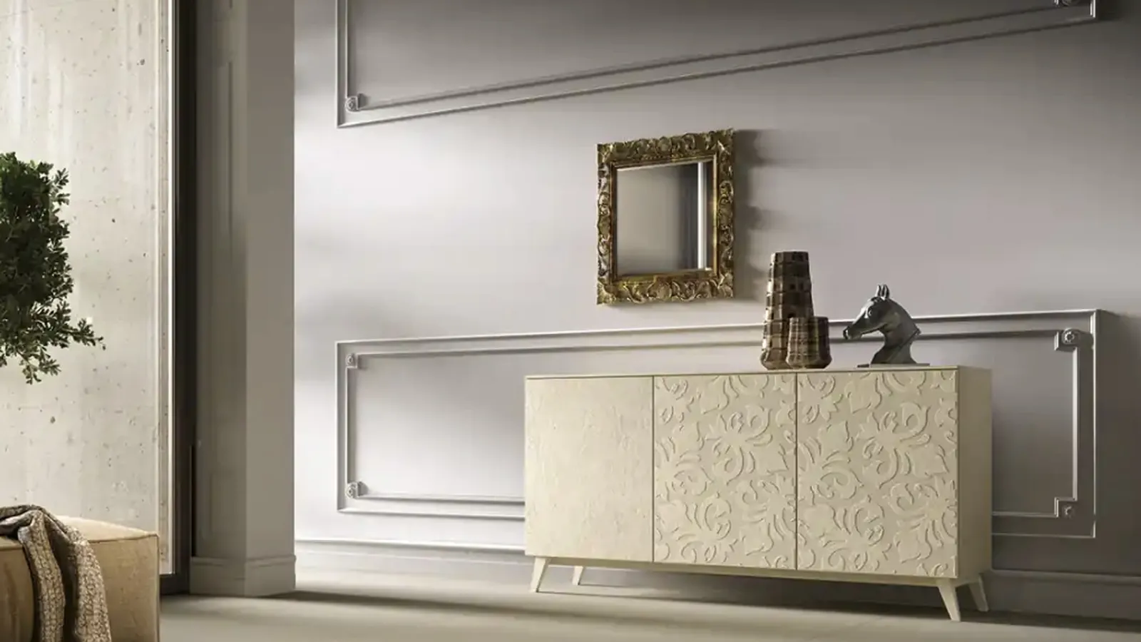 Madia Kosmos KM303 in materico malta di Moretti Compact Giorno Notte