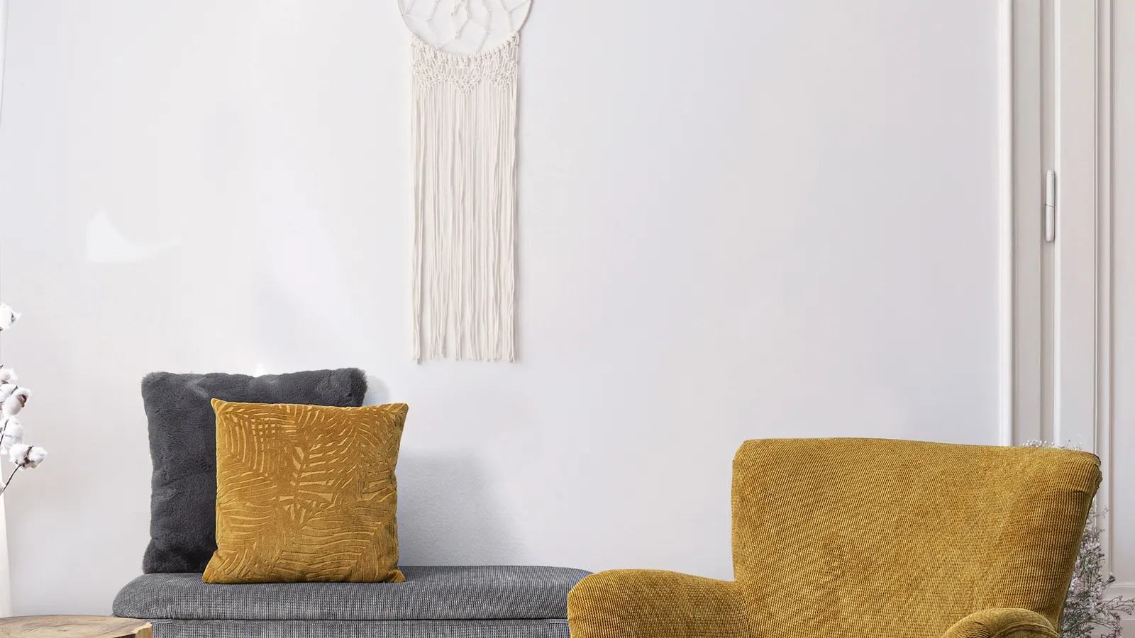 Poltrona Chenille in velluto di Bizzotto