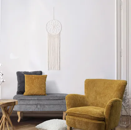 Poltrona Chenille in velluto di Bizzotto