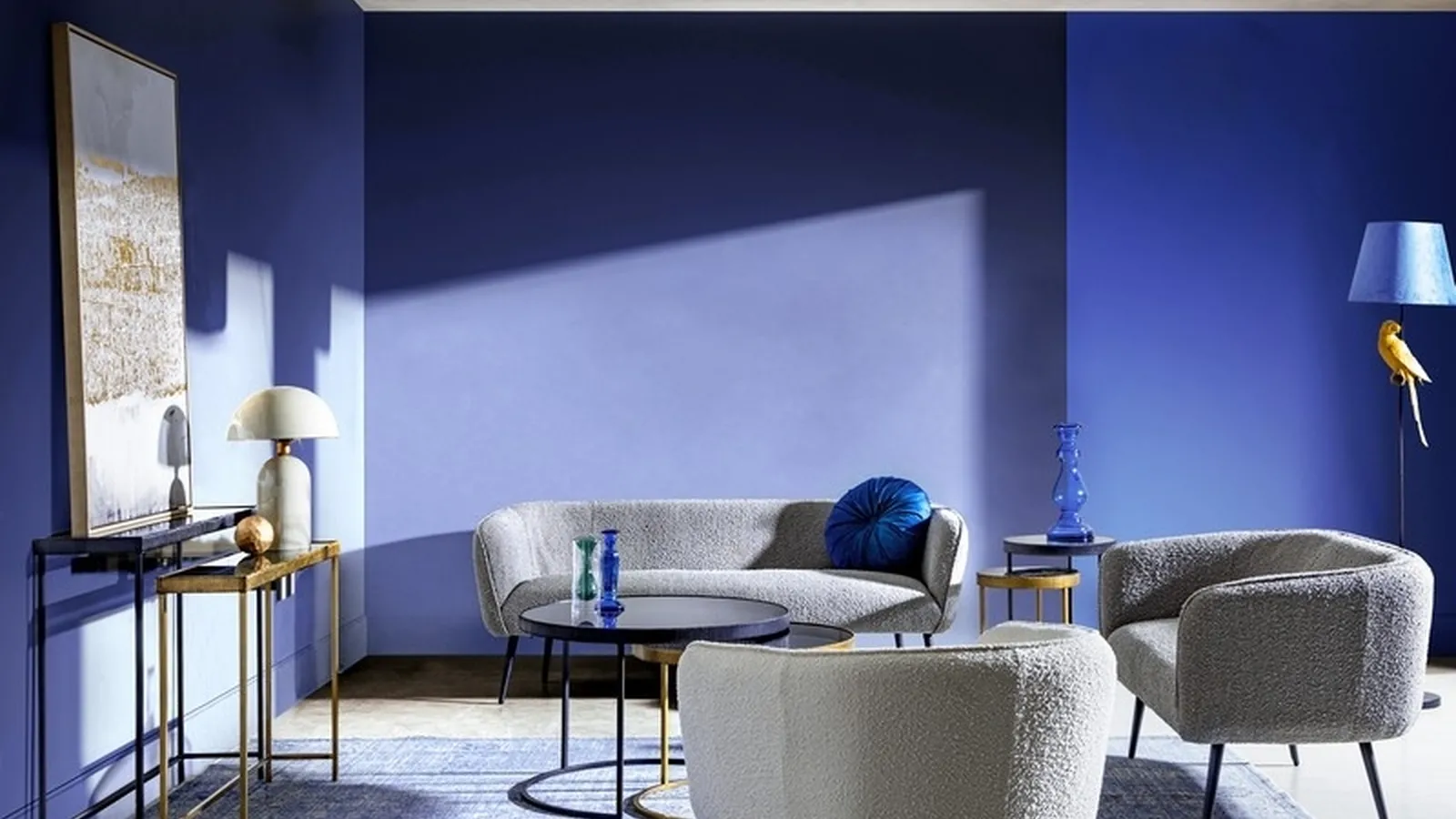 Divano lineare in tessuto Avril di Bizzotto