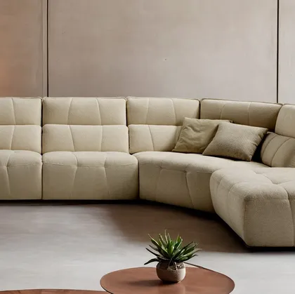 Divano relax angolare Borg di Franco Ferri