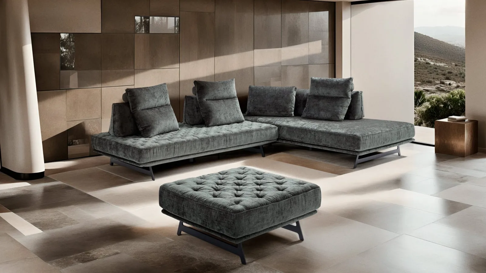 Divano angolare Stor di Franco Ferri