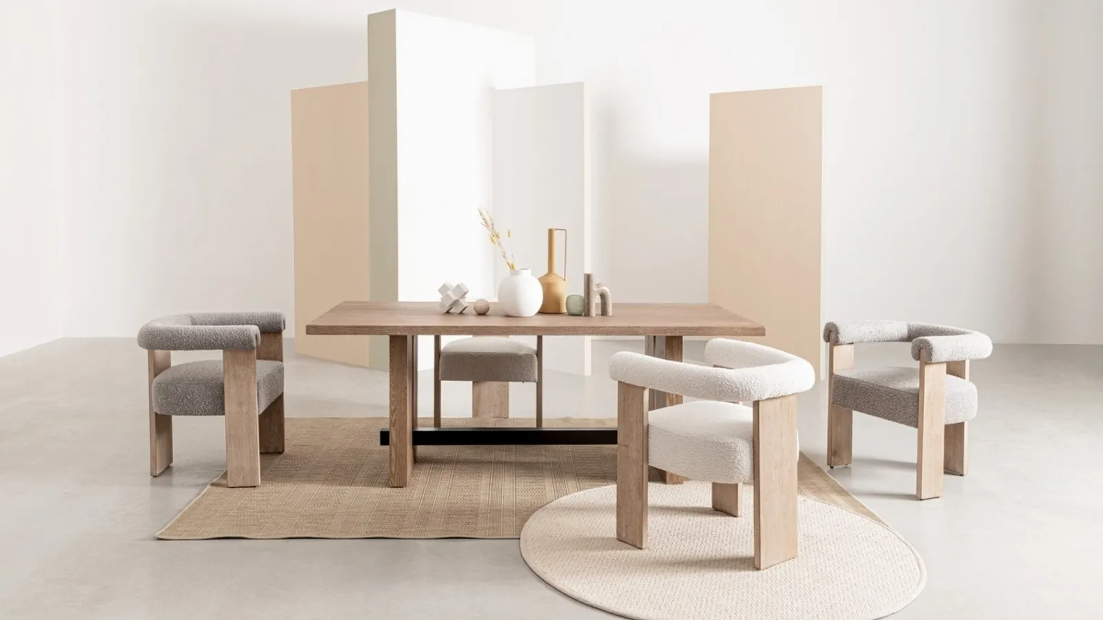 Sedia Agape in legno e tessuto di Bizzotto