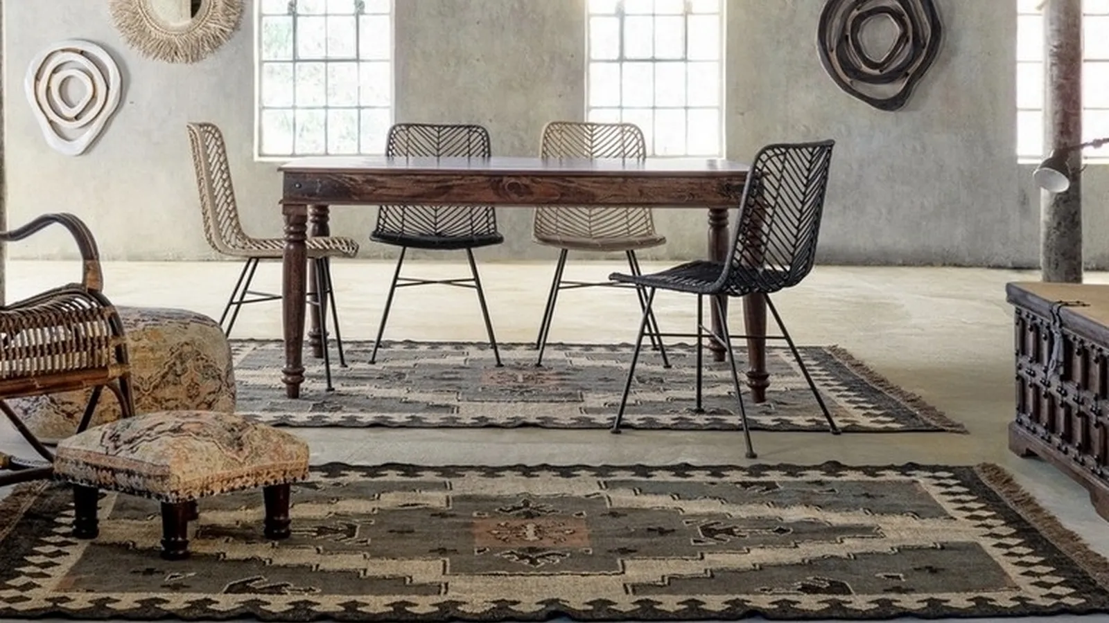 Sedia Lorena in rattan di Bizzotto