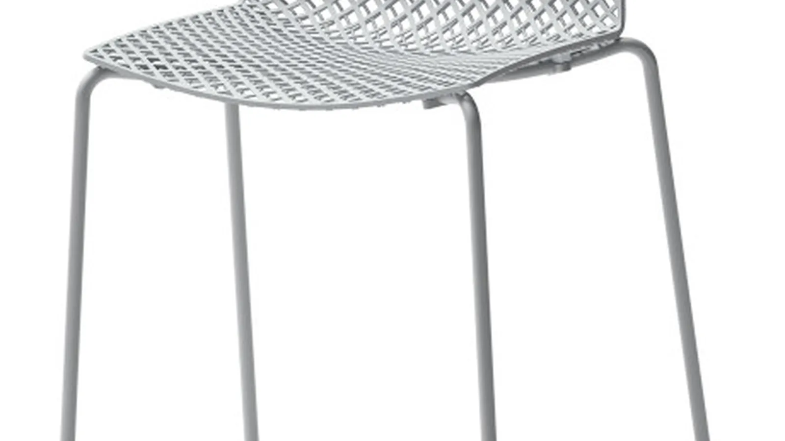 Sgabello City in tecnopolimero con struttura in metallo di Veneta Cucine