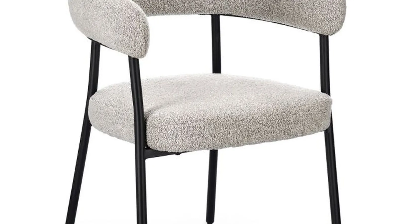 Sedia Giaele in tessuto imbottito di Bizzotto