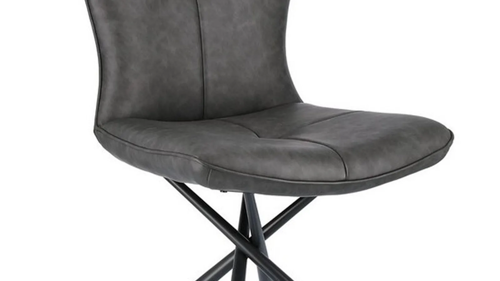 Sedia in ecopelle Kepler di Bizzotto