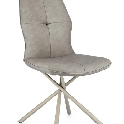 Sedia in ecopelle Kepler di Bizzotto