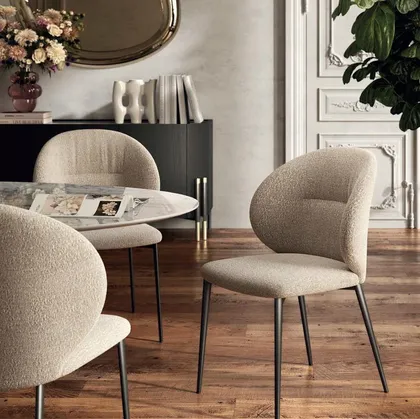 Sedia in tessuto Maia de Di Lazzaro