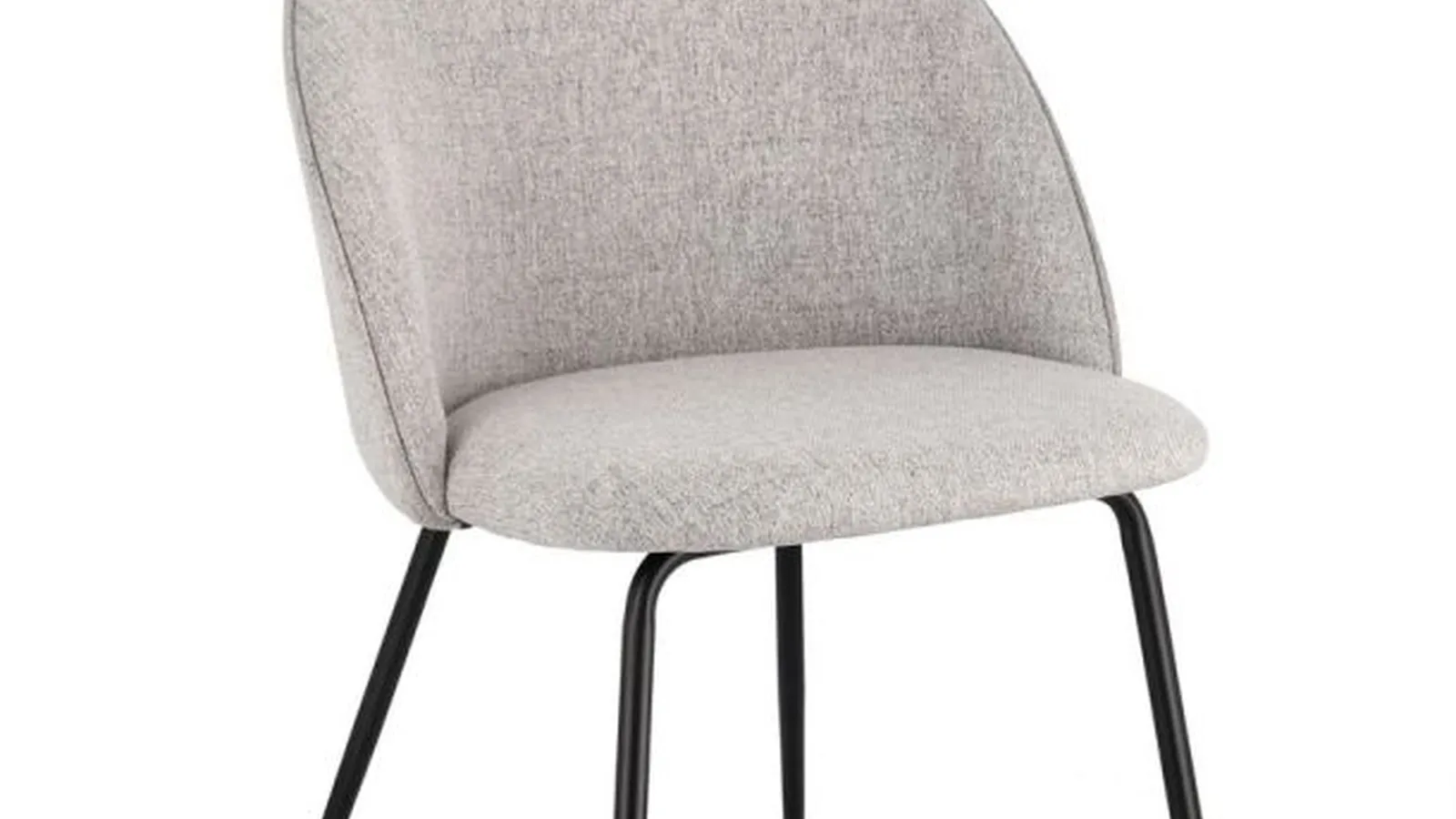 Sedia New Tanya in tessuto imbottito di Bizzotto