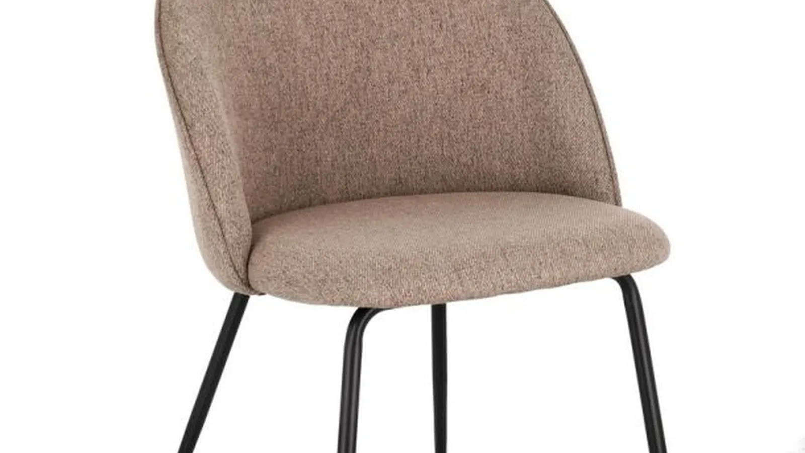 Sedia New Tanya in tessuto imbottito di Bizzotto