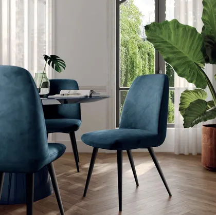 Sedia in nappa Sissi de Di Lazzaro