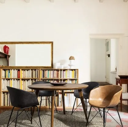 Sedia in ecopelle Warhol di Bizzotto