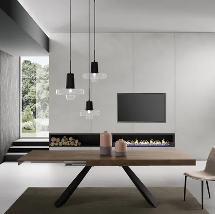 Tavolo allungabile Coast in melaminico di Zamagna