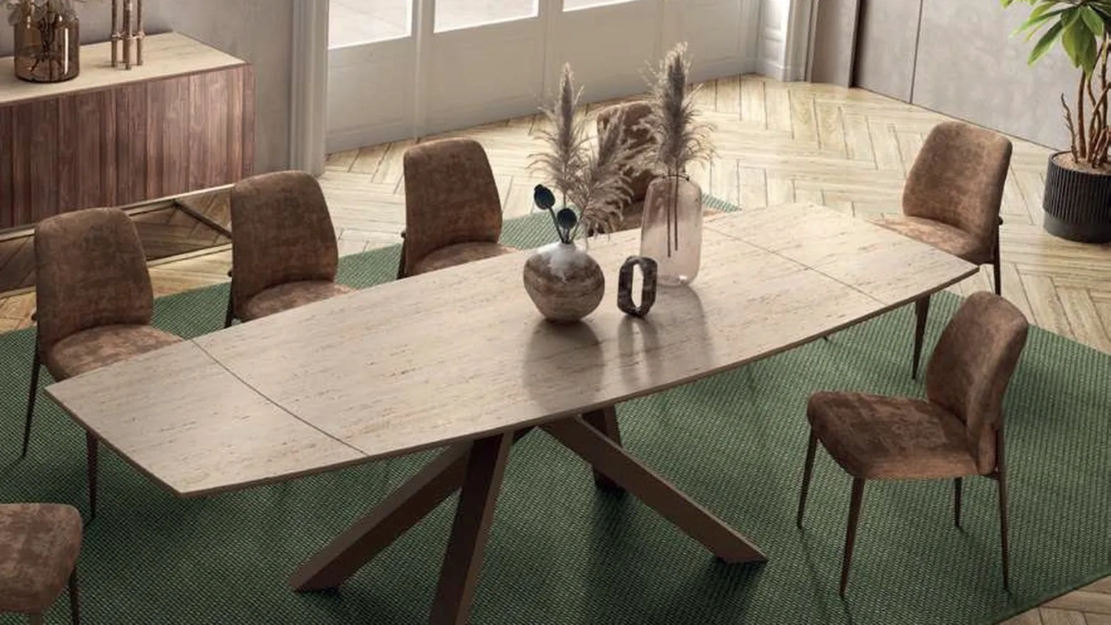 Tavolo allungabile Materia de Di Lazzaro