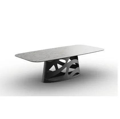 Tavolo Elia in vetroceramica di Zamagna