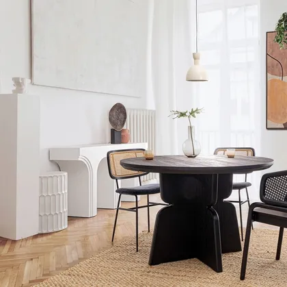 Tavolo Empire D120 di Bizzotto