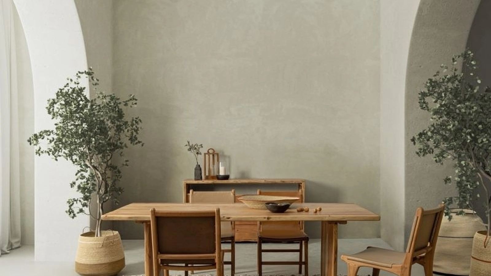 Tavolo in legno di Acacia Eneas di Bizzotto