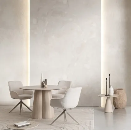 Tavolo rotondo in legno Nassor di Bizzotto