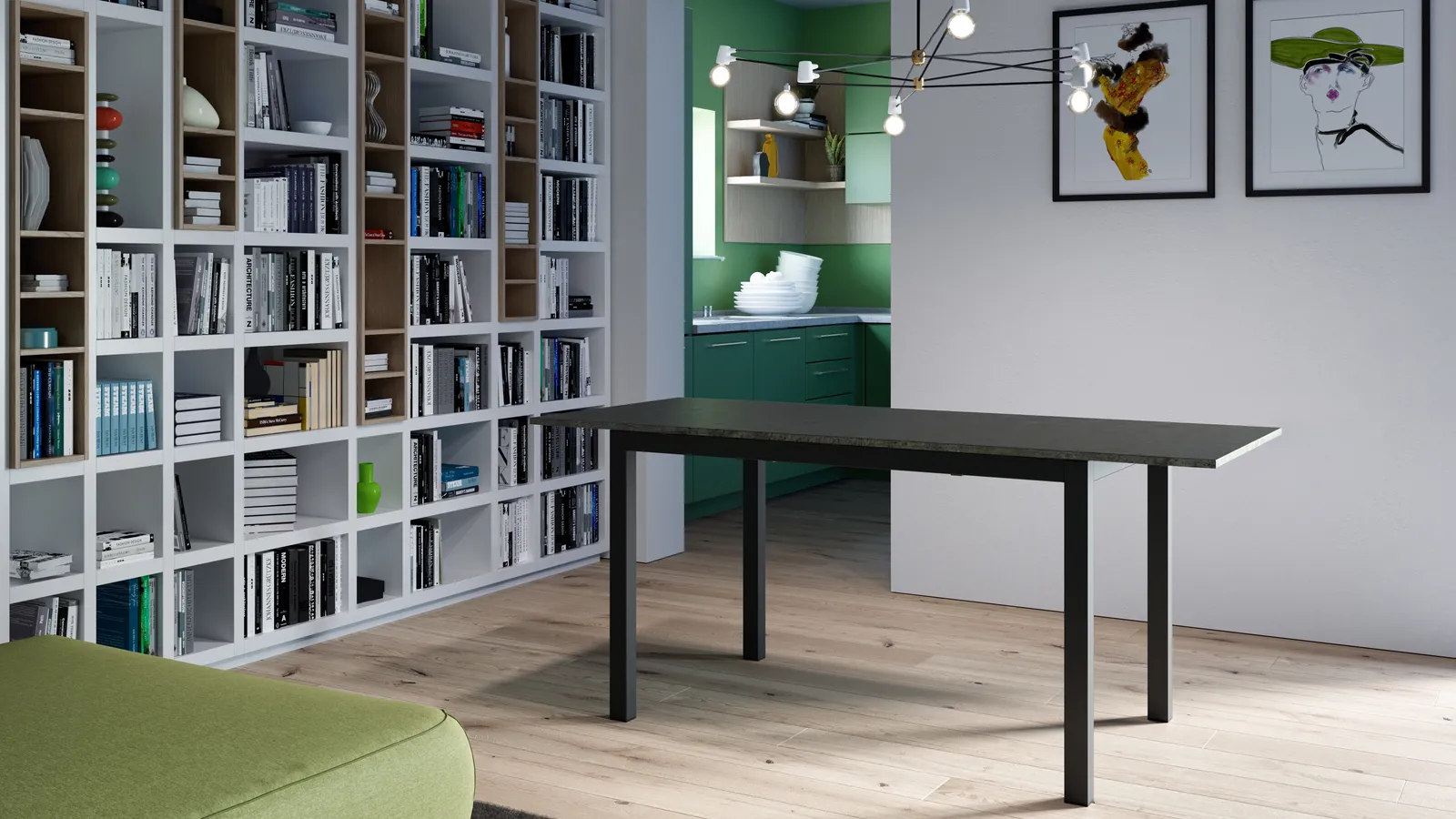 Tavolo allungabile Plutone di Pointhouse