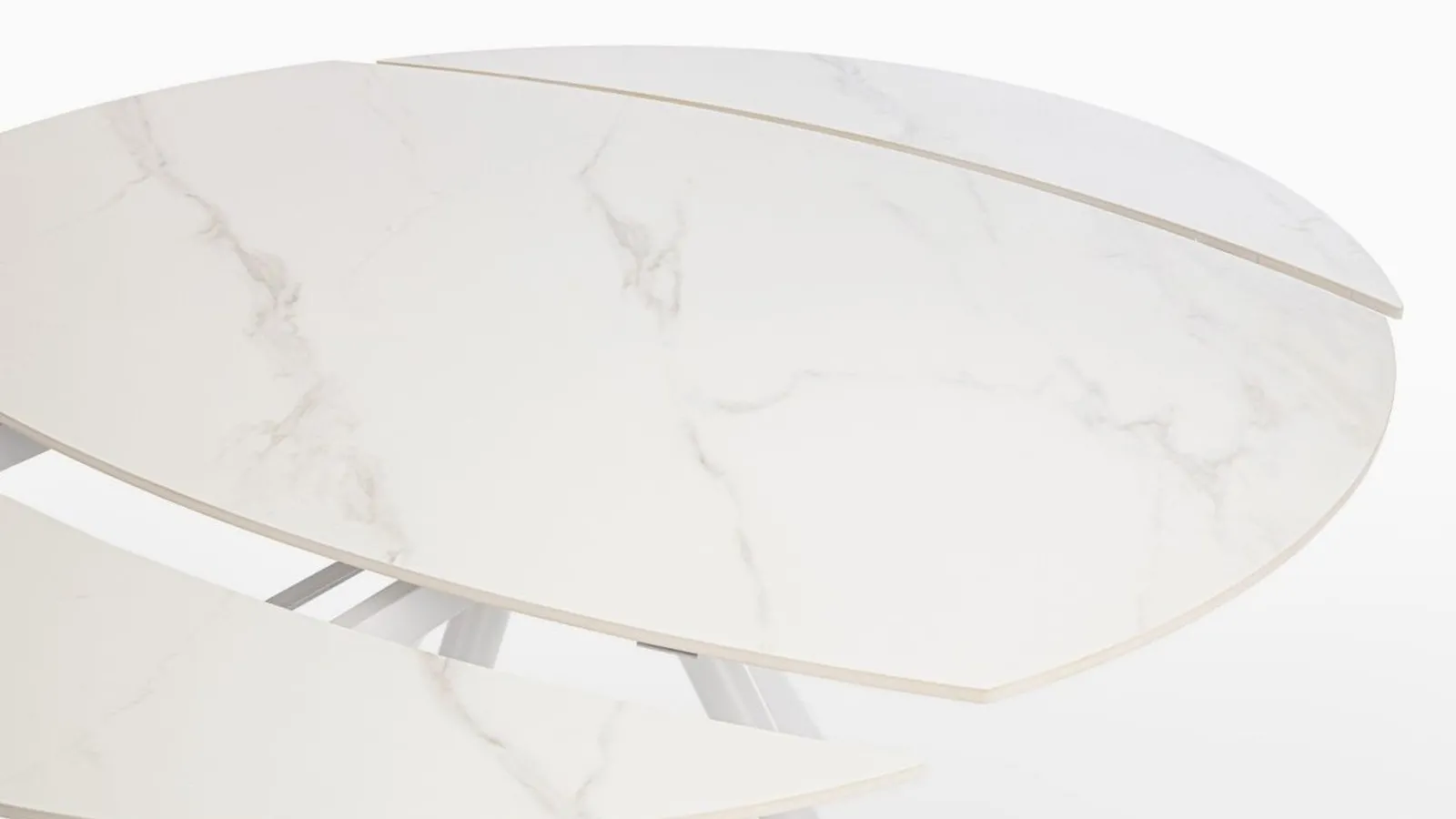 Tavolo in gres porcellanato Rauni di Bizzotto