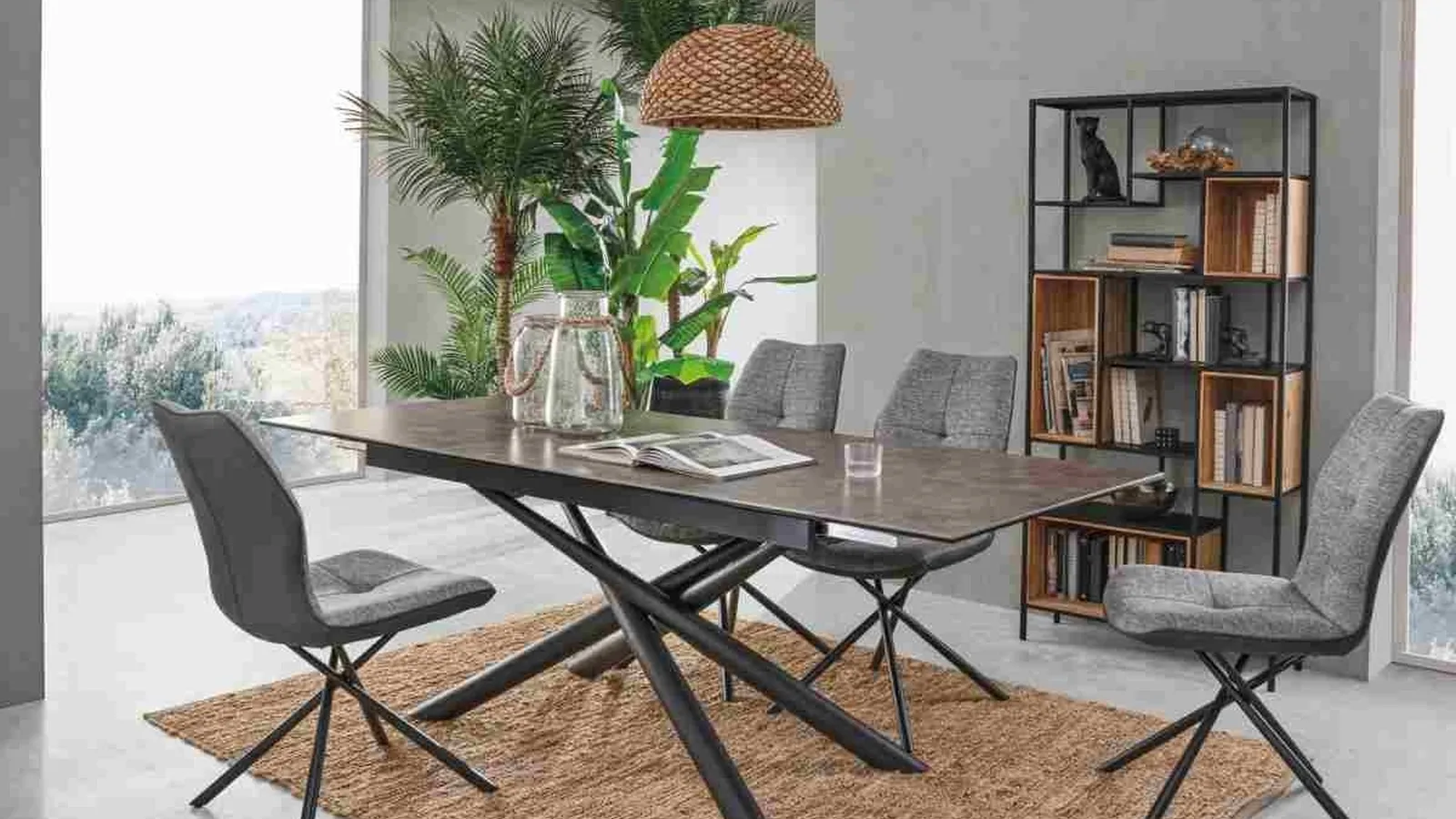 Tavolo allungabile Seyfert di Bizzotto