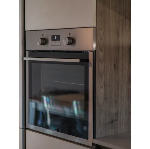 Cucina Start J Veneta color graffiato, gesso e legno a Messina