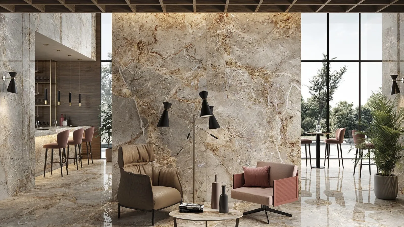 Piastrelle Breccia Argentum de La Fabbrica Ava