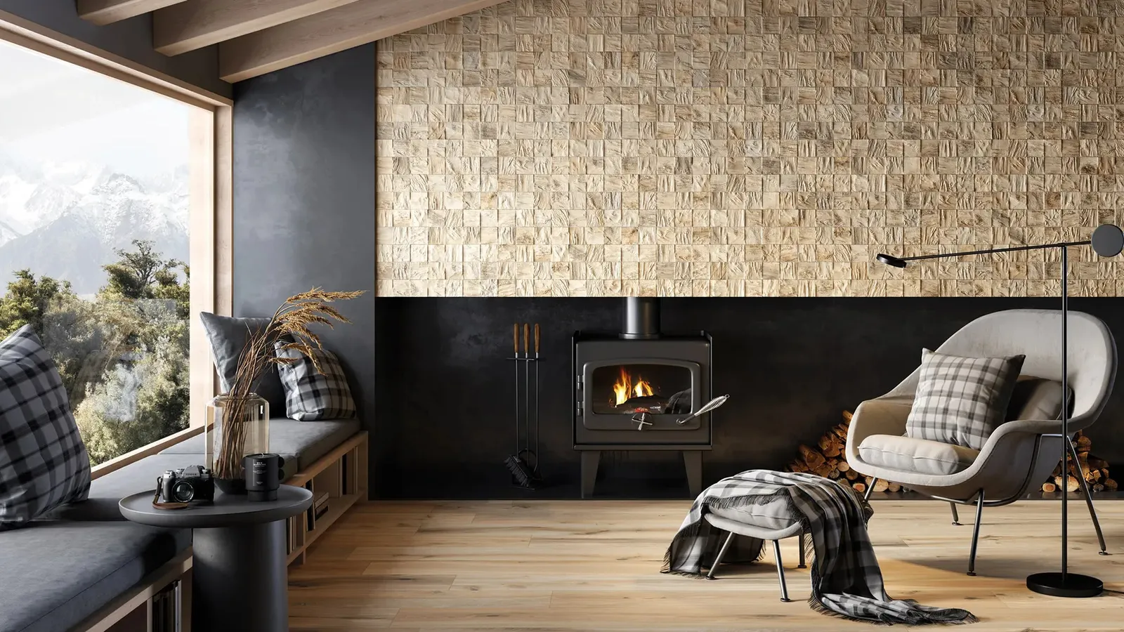 Piastrelle Timeless 3D di Rondine Ceramica	